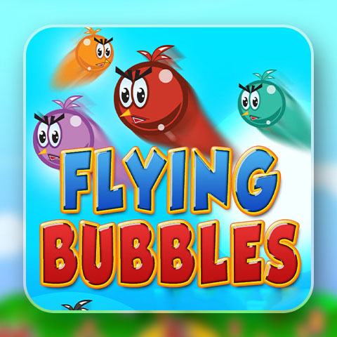 456321 flying bubbles
