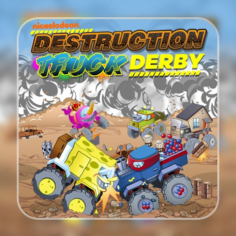 456901 nickelodeon destruction truck derby