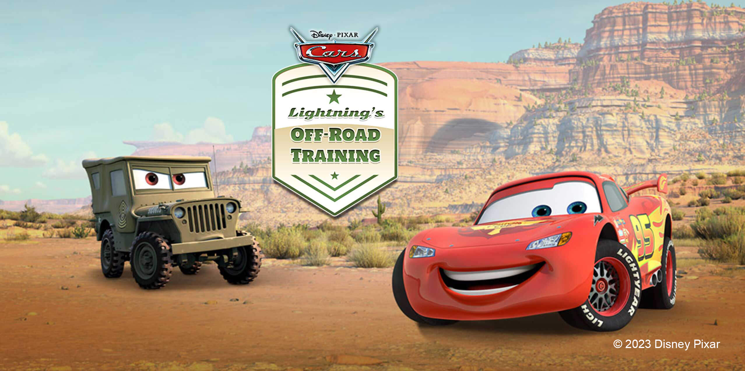 Cars: Lightning's Off-Road Training